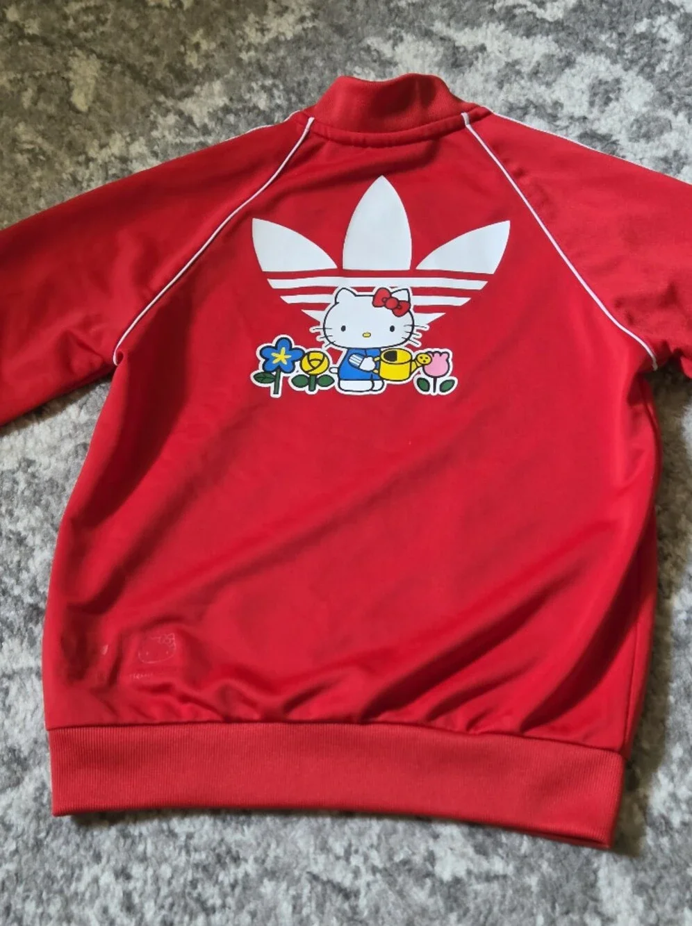 adidas Originals x Hello Kitty Toddler SST Tracksuit Set Red 4T